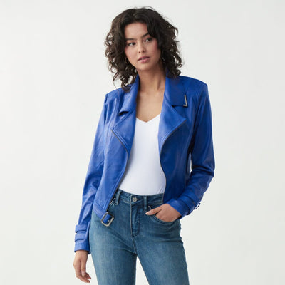 Joseph Ribkoff Crop Jacket – Style 221913 (Royal Sapphire)
