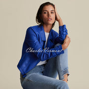 Joseph Ribkoff Crop Jacket – Style 221913 (Royal Sapphire)