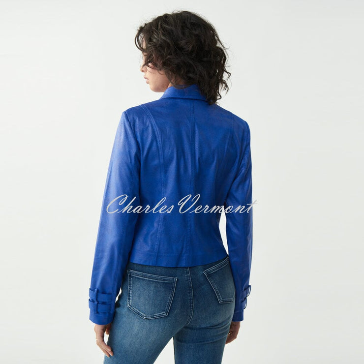 Joseph Ribkoff Crop Jacket – Style 221913 (Royal Sapphire)