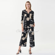 Joseph Ribkoff Abstract Print Top – Style 222039