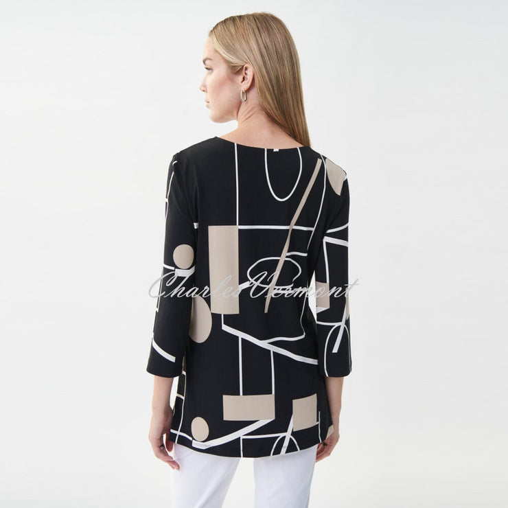 Joseph Ribkoff Abstract Print Top – Style 222039