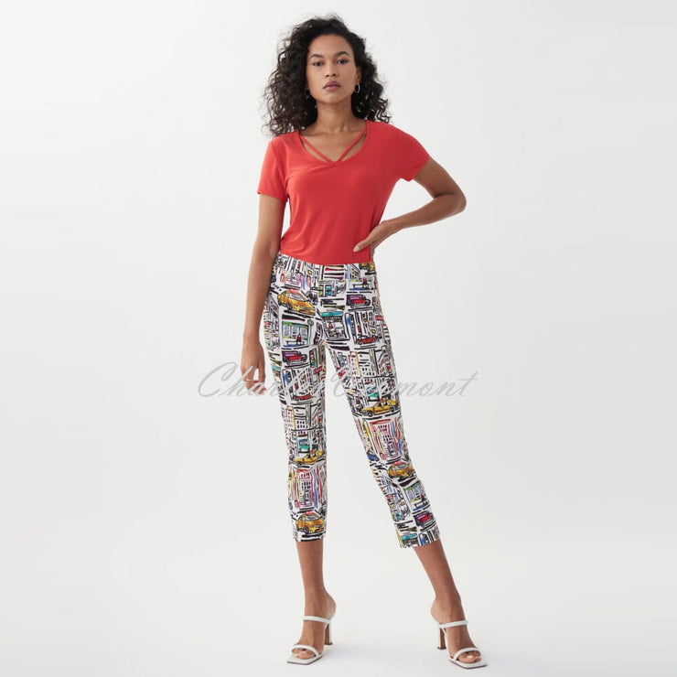 Joseph Ribkoff Top – Style 222136 (Lacquer Red)
