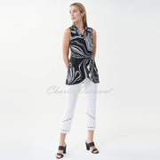 Joseph Ribkoff Cowl Neck Sleeveless Tunic – Style 222164