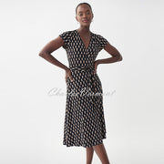 Joseph Ribkoff ‘Tiger Eye’ Print Dress – Style 222202