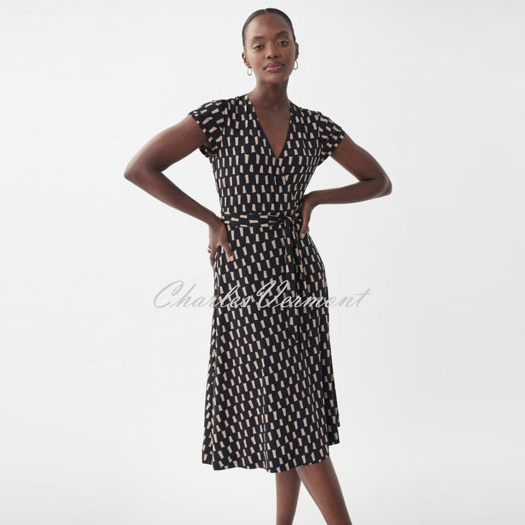 Joseph Ribkoff ‘Tiger Eye’ Print Dress – Style 222202