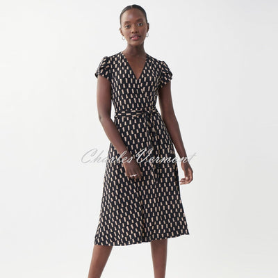Joseph Ribkoff ‘Tiger Eye’ Print Dress – Style 222202