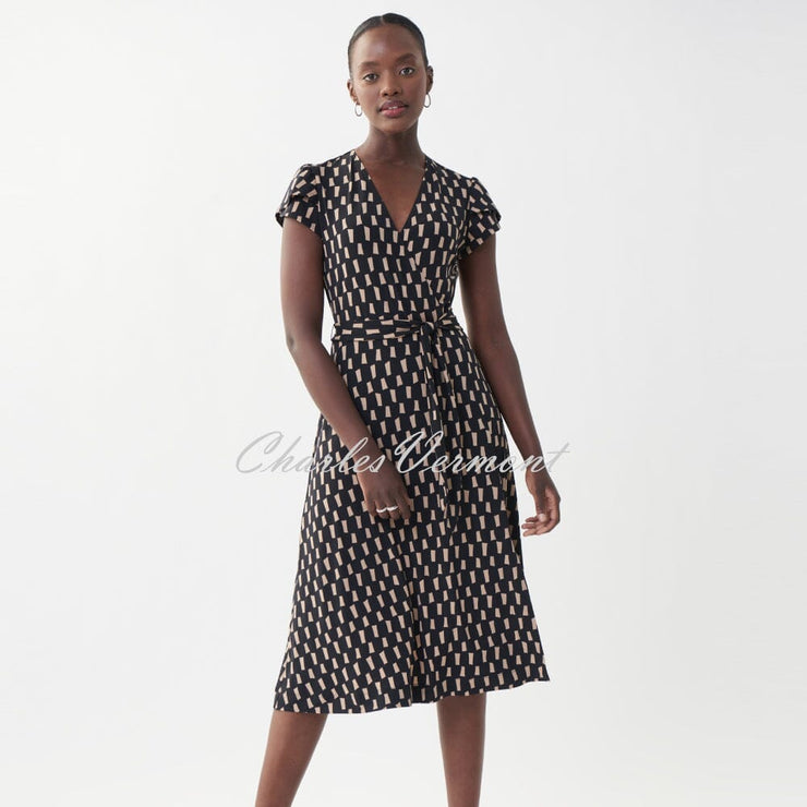 Joseph Ribkoff ‘Tiger Eye’ Print Dress – Style 222202