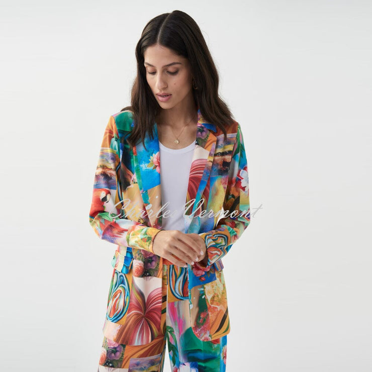Joseph Ribkoff Vibrant Print Jacket – Style 222225