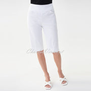 Joseph Ribkoff Bermuda Short – Style 222287 (White)