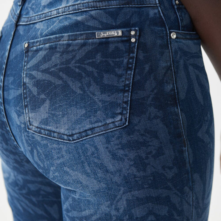 Joseph Ribkoff Blue Denim Print Jean – Style 222930