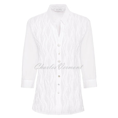 Just White Blouse - Style J2934