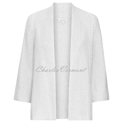 Just White Cardigan - Style 2904-010 (White)Just White Cardigan - Style J2904-010 (White)