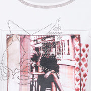 Just White Half-Sleeve Top – Style J1029