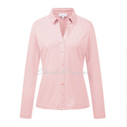 Just White Long Sleeve Blouse – Style J1303-320 (Pink)