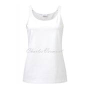 Just White Camisole Top - Style J1683-010 (White)