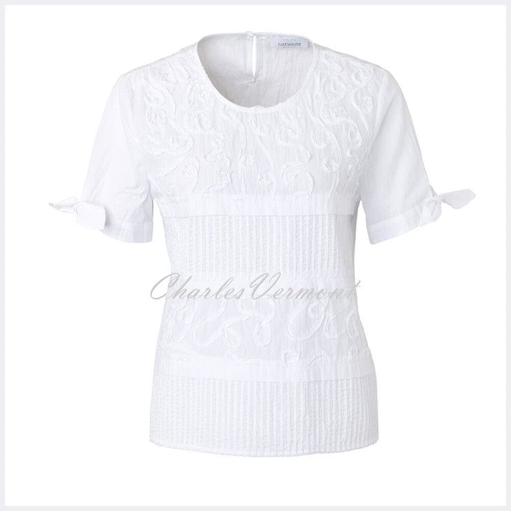 Just White Blouse – Style 41385