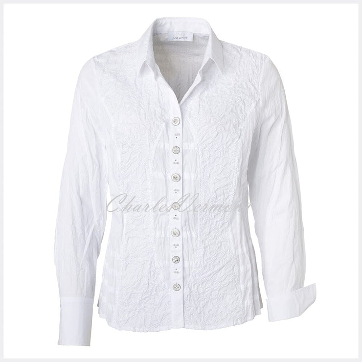Just White Blouse – Style 41399