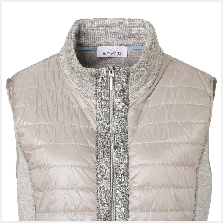 Just White Gilet – Style 41779