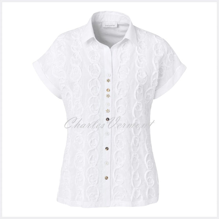 Just White Blouse – Style 42299