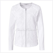 Just White Jacket (Embroidered Front) – Style 42325