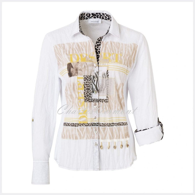 Just White Blouse – Style 42558