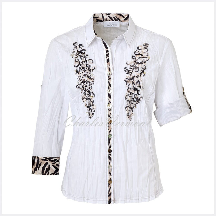 Just White Blouse – Style 42610