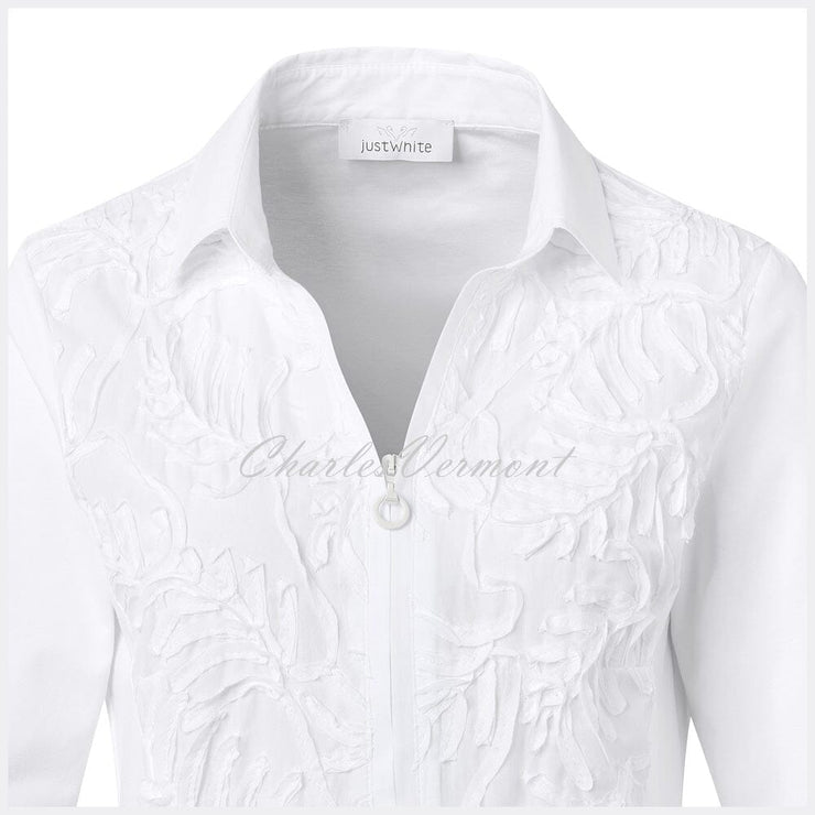 Just White Blouse – Style 42646