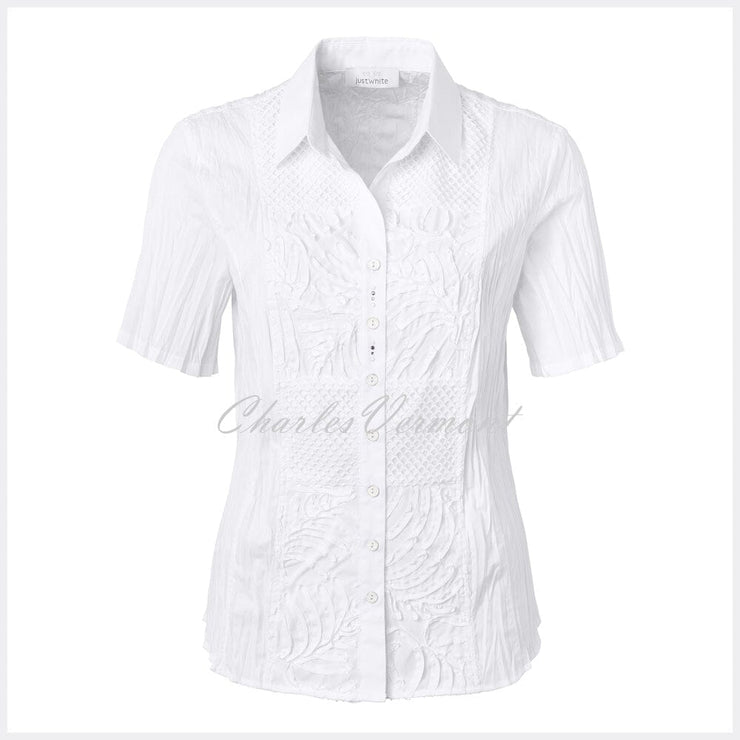 Just White Blouse – Style 42724