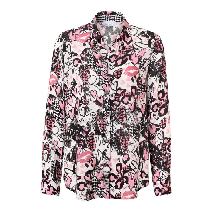 Just White Blouse – Style 43372