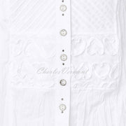Just White Blouse – Style 43383