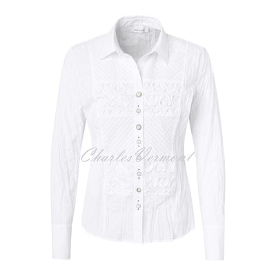Just White Blouse – Style 43383