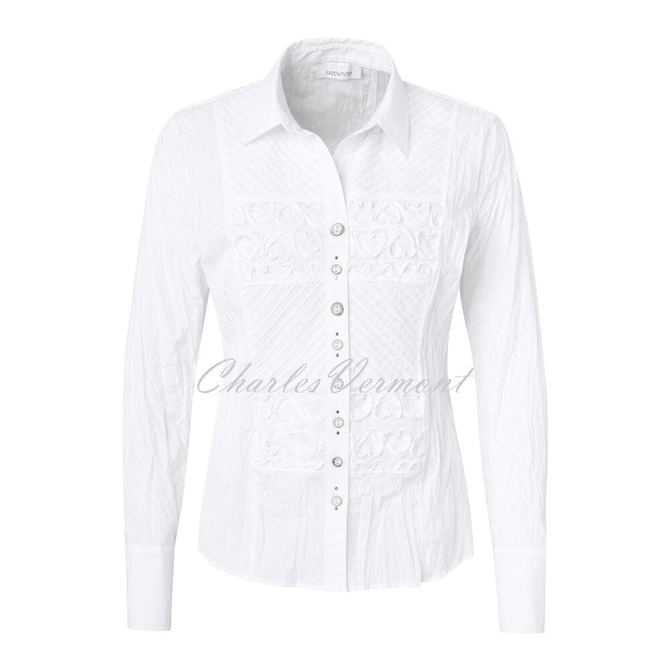 Just White Blouse – Style 43383