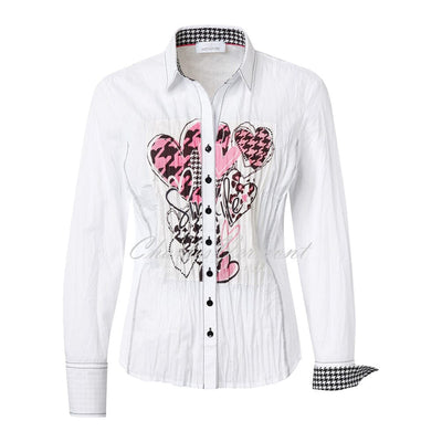 Just White Blouse – Style 43421