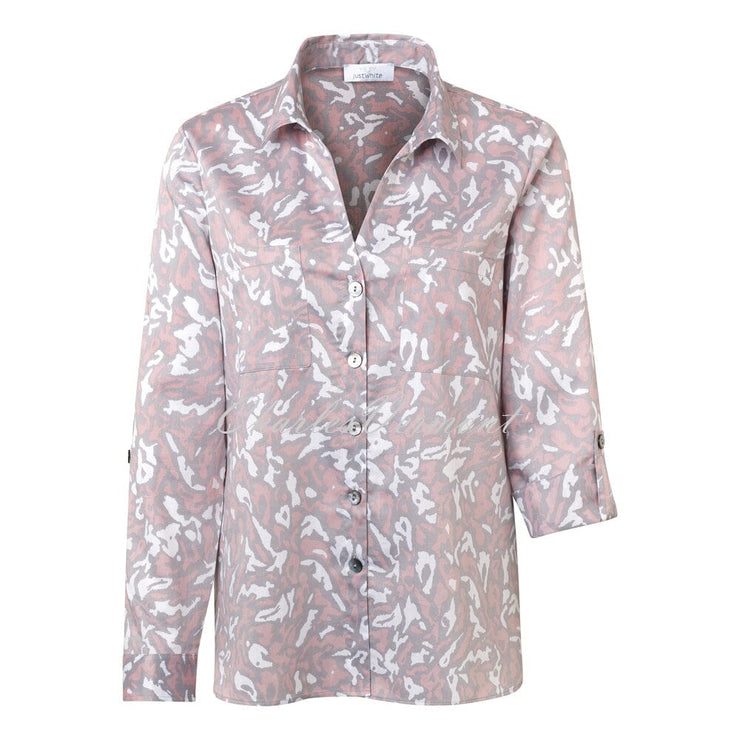 Just White Blouse – Style 43753