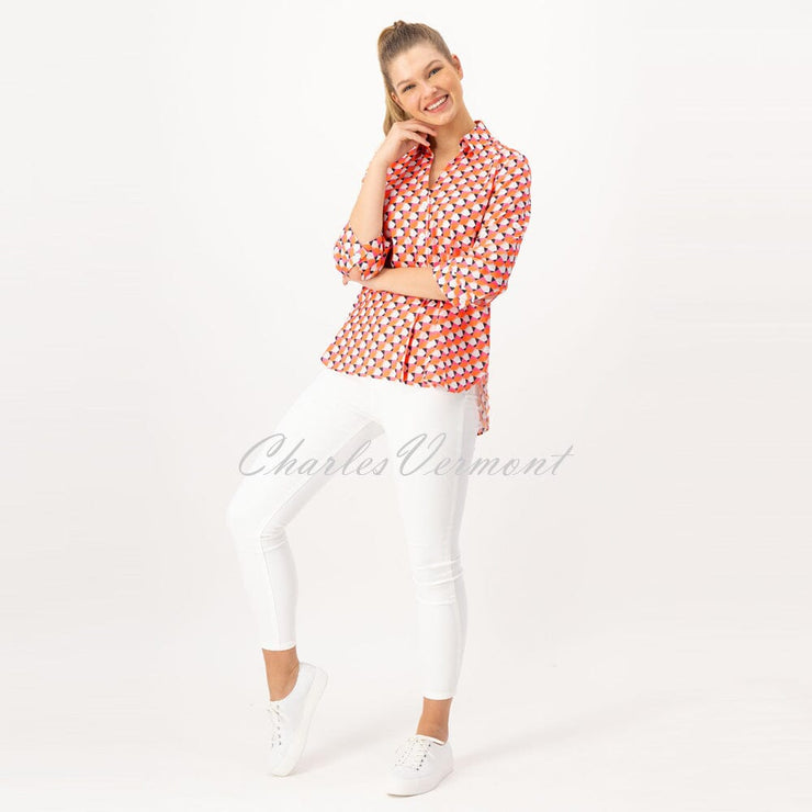 Just White Blouse – Style 43771