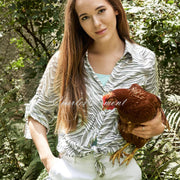 Just White Blouse – Style 43826