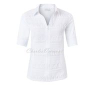 Just White Blouse – Style 43840