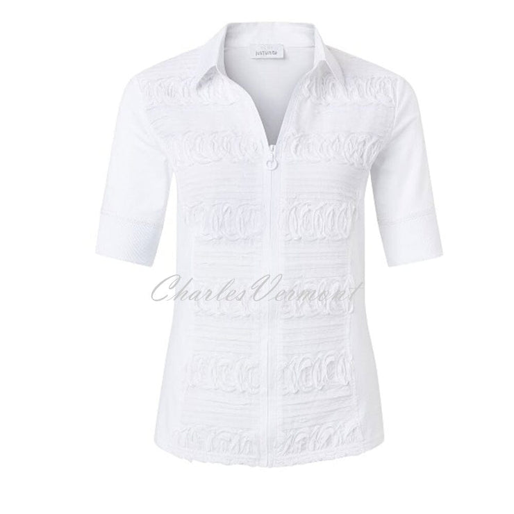Just White Blouse – Style 43840