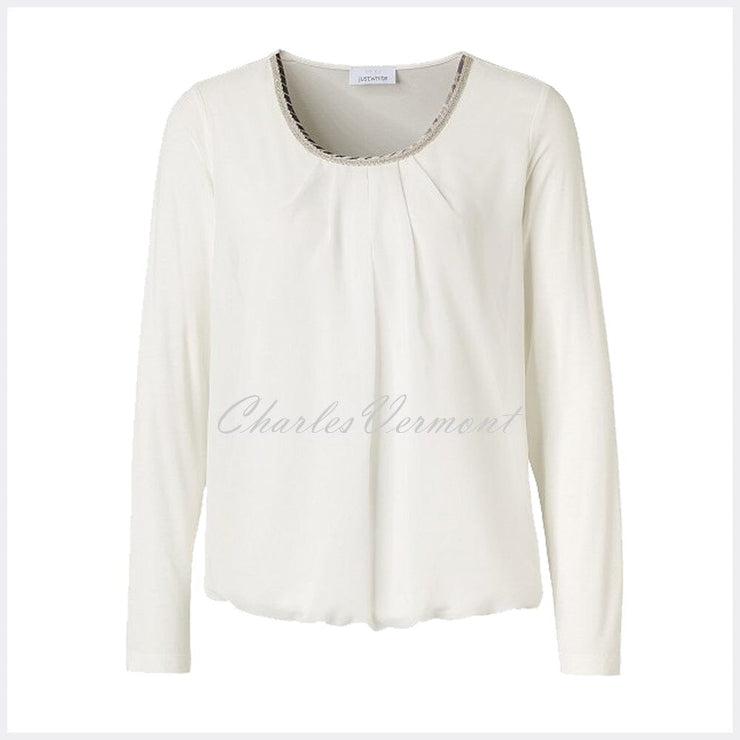 Just White Top – Style 49920