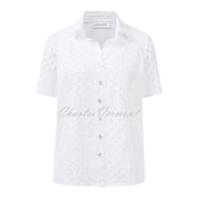 Just White Blouse - Style C1534