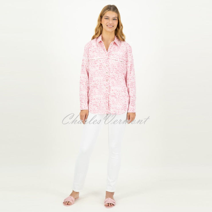 Just White Blouse - Style C1749