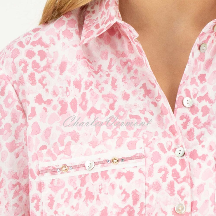 Just White Blouse - Style C1749