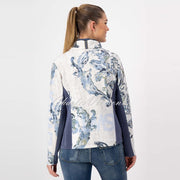Just White Jacket Floral Pattern – Style J1038