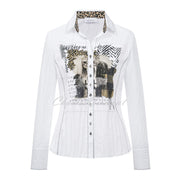 Just White Blouse – Style J1157