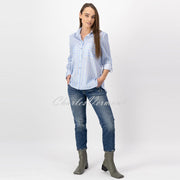 Just White Long Sleeve Blouse – Style J1209