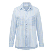 Just White Long Sleeve Blouse – Style J1209