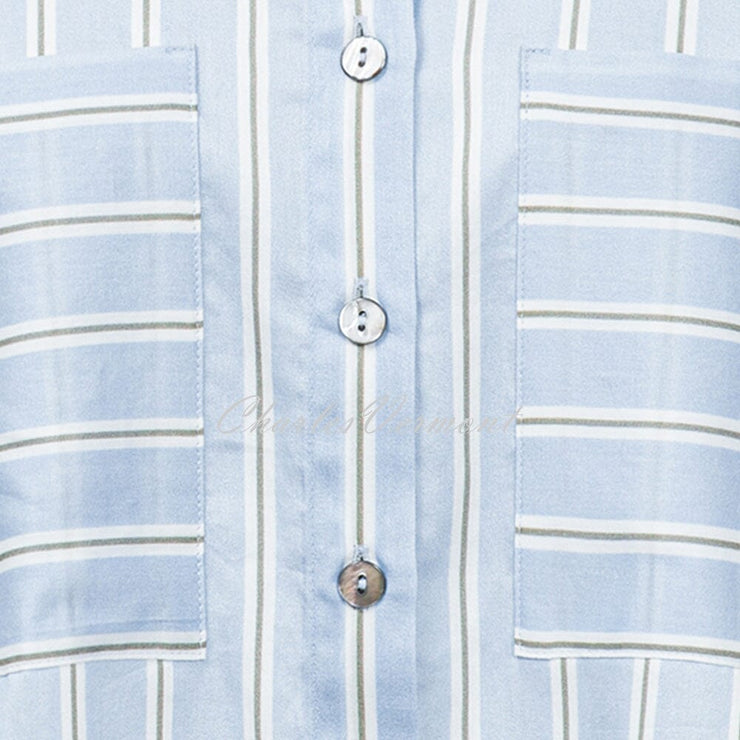 Just White Long Sleeve Blouse – Style J1209