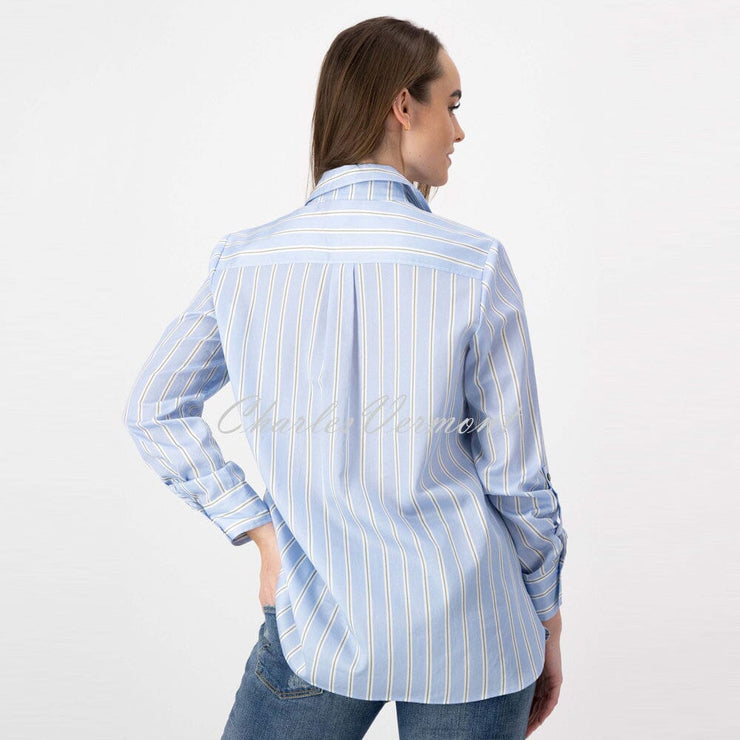 Just White Long Sleeve Blouse – Style J1209