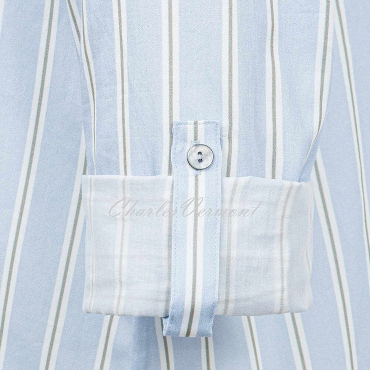 Just White Long Sleeve Blouse – Style J1209