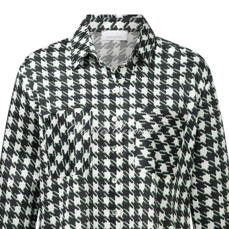 Just White Blouse – Style J1250